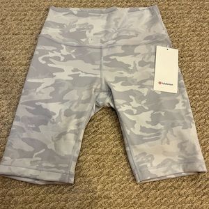 Brand new lululemon biker shorts.